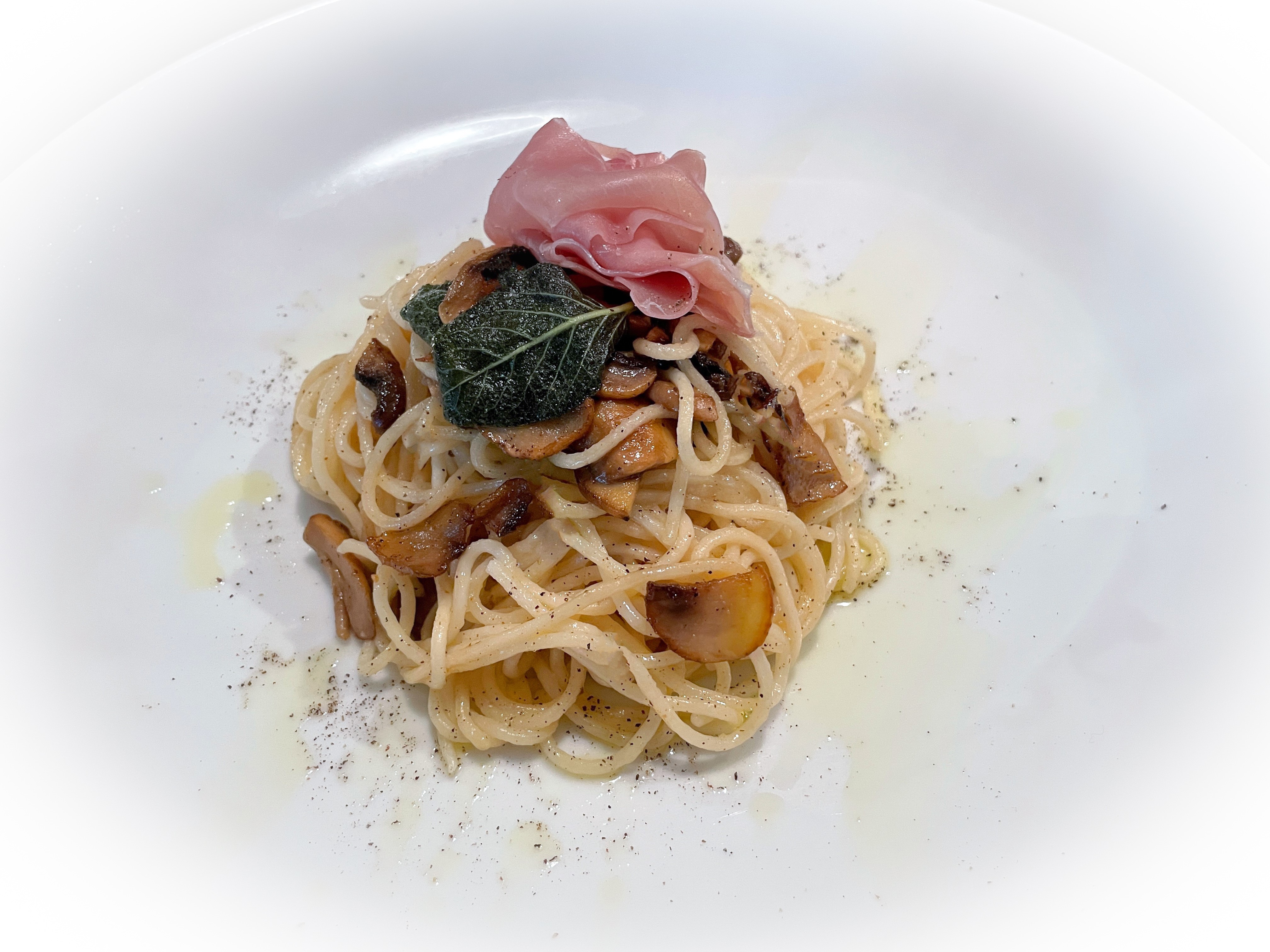 Pasta with Truffles and Sage