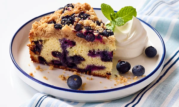 Blueberry Crumb Buckle