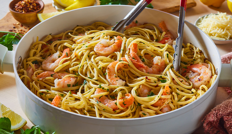 Shrimp Scampi Pasta	