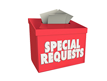 special requests 