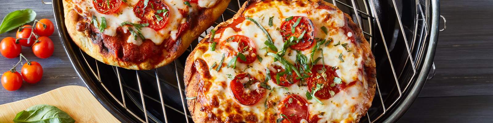 Grilled Margherita Pizza