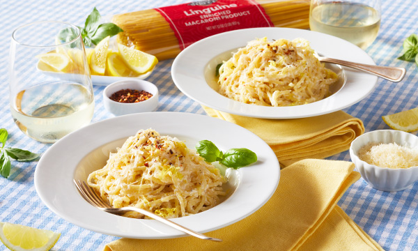 Creamy Lemon Ricotta Linguine