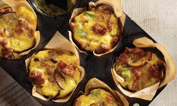 Mini Sausage Quiche