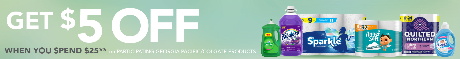  Georgia Pacific + Colgate Palmolive (CPG) BTS