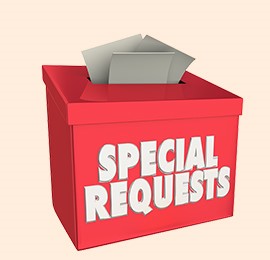 special requests 