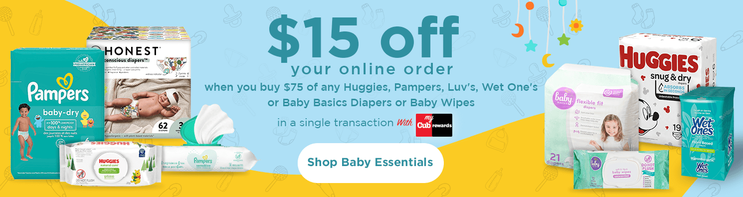 $15 off diapers
