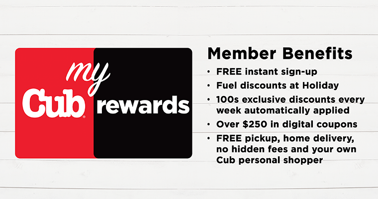 my cub rewards program info