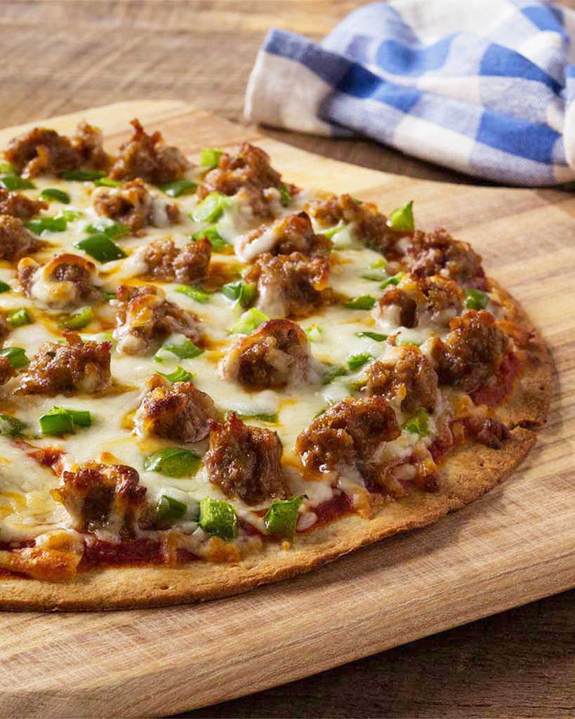 Easy Sausage Pizza