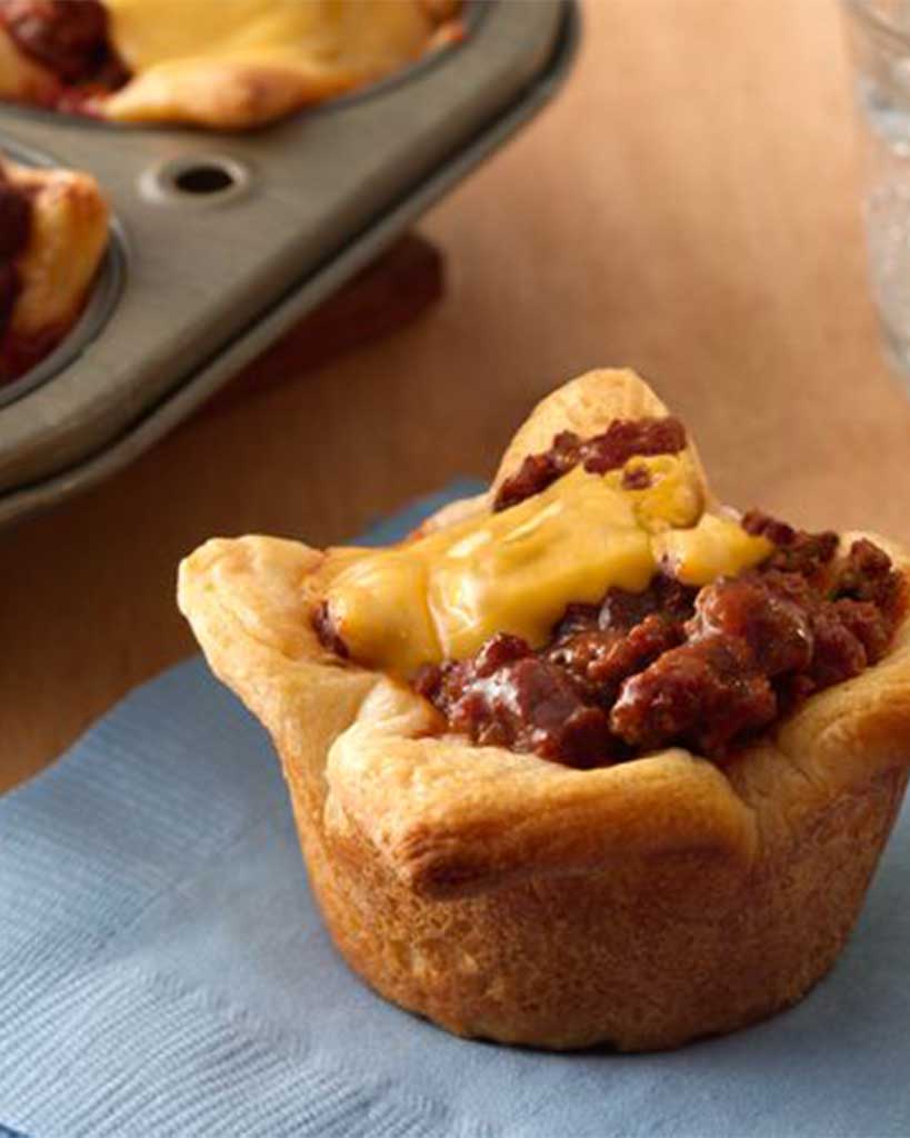 Sloppy Joe Crescent Cups