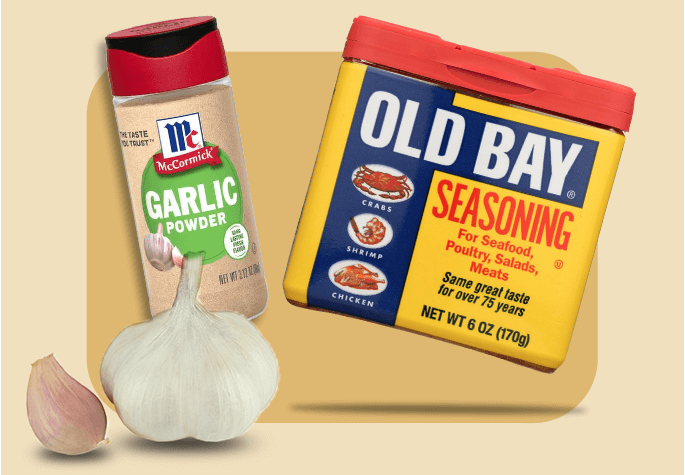 garlic & old bay corn