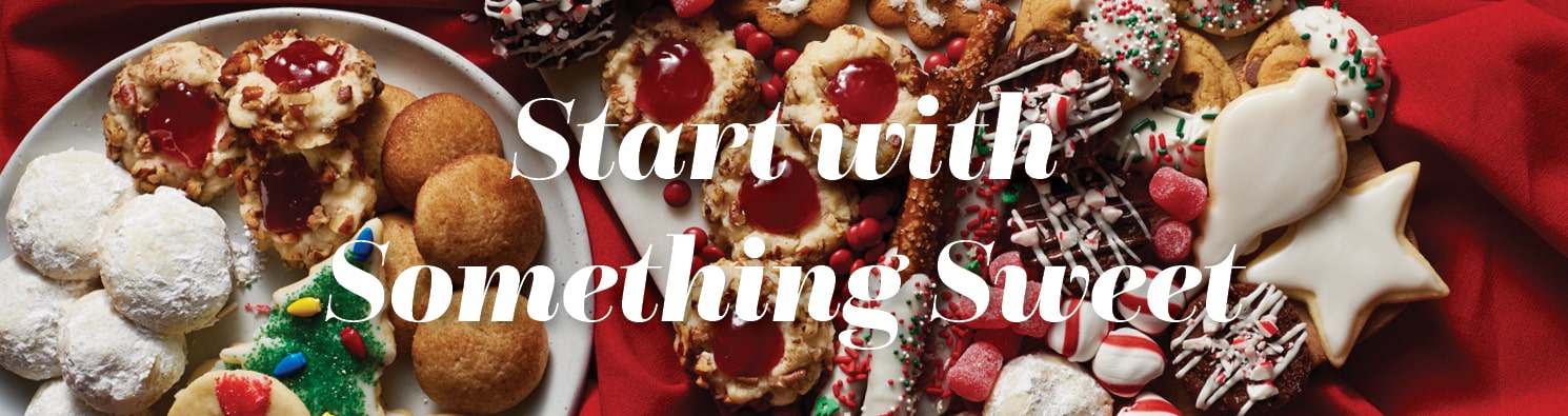 start with something sweet
