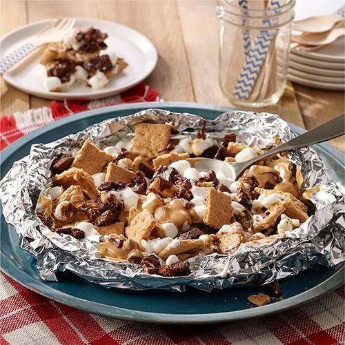Campfire S'more Nachos Grill Packet