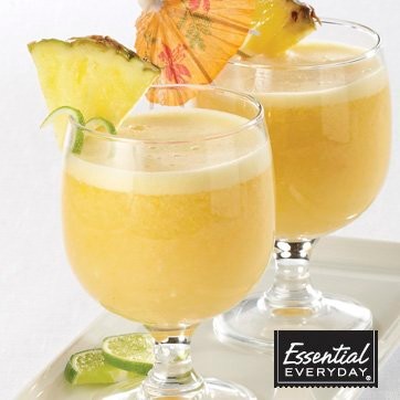 Tropical Peach Mango Cocktail