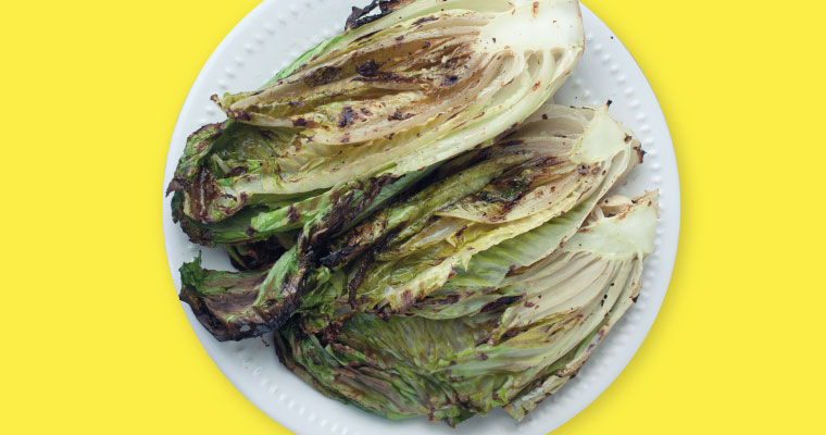 grilled romaine