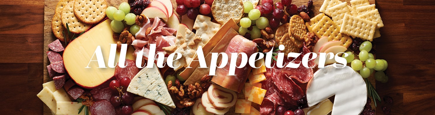 all the appetizers
