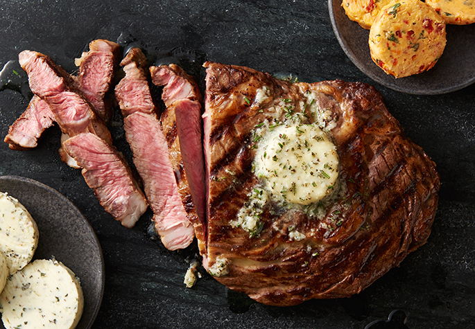 Garlic, Rosemary and Parmesan Compound Butter