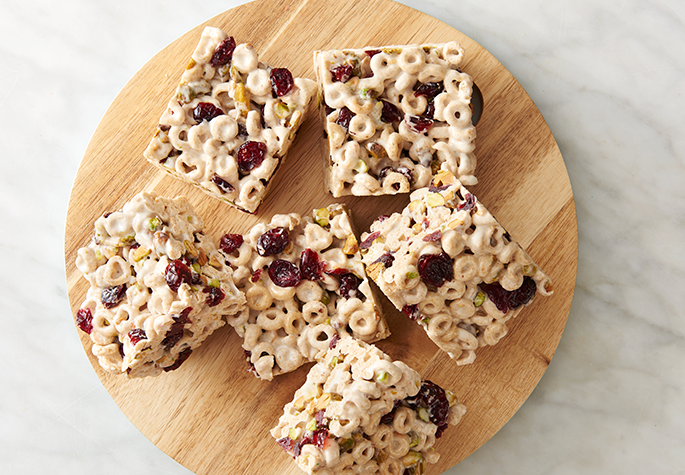 Cranberry Pistachio Bars