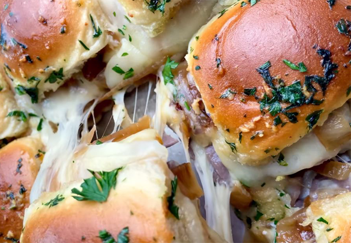 French Onion Dip Sliders