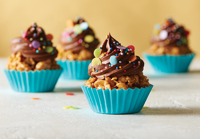 Frosted Flake Cupcakes