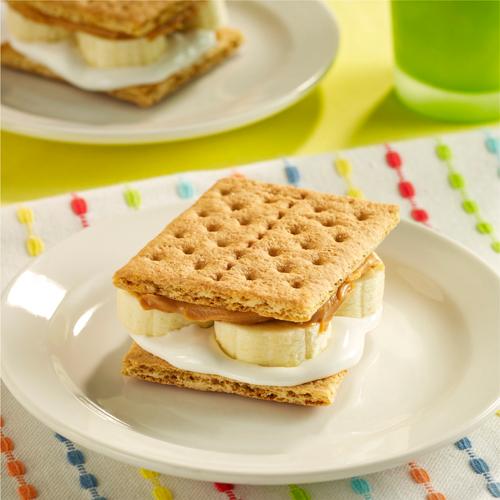 Peanut Butter and Banana S'mores