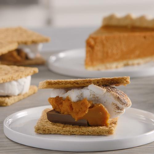 Pumpkin Pie Broiler S'mores