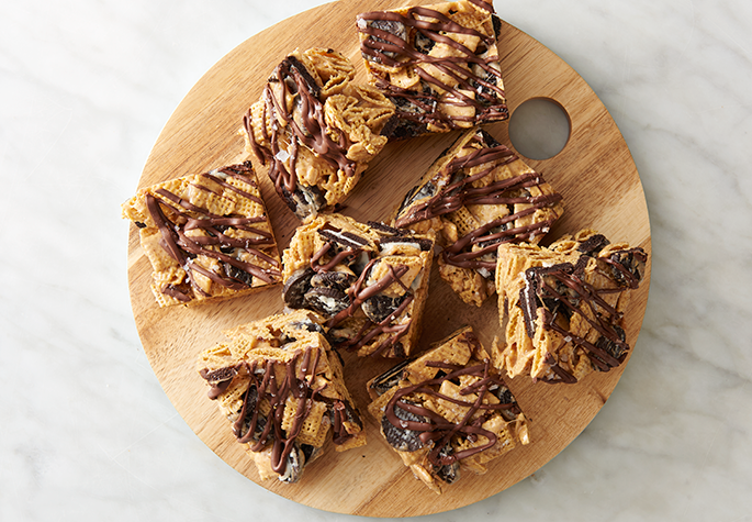 Salted Almond Oreo Bars