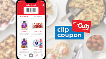 Cell phone with digital coupons