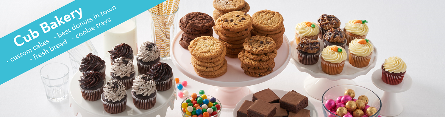 bakery offerings at cub