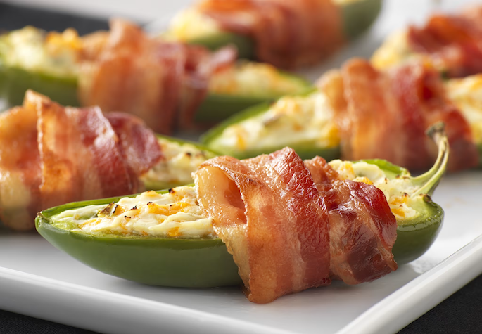 Bacon-Wrapped JalapeƱo Poppers