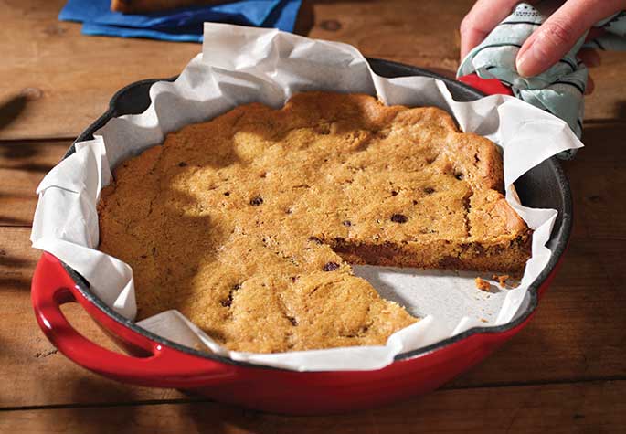 Giant Chocolate Chip Skillet Cookie recipe