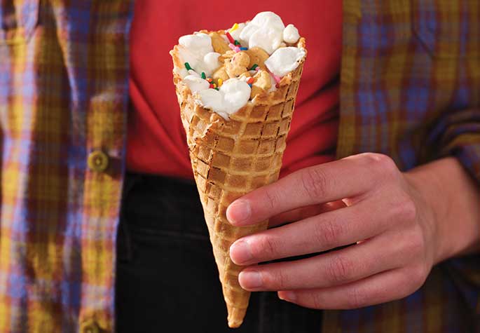 Confetti Campfire Cones recipe