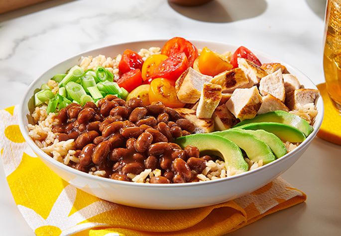 Sweet and Tangy BBQ Bowls recipe