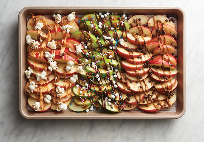 Apple Nachos 3 Way