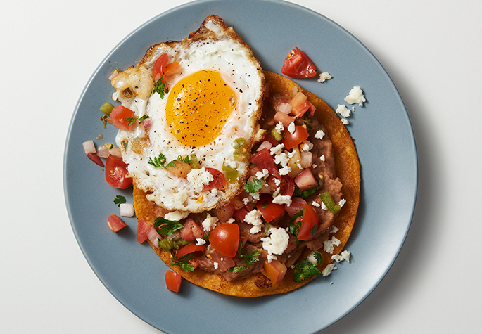 Breakfast Tostada recipe