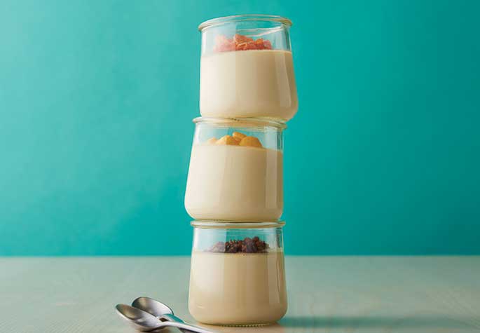 Cereal Milk Panna Cotta