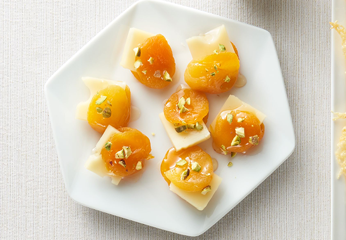 Cheese-Stuffed Apricots