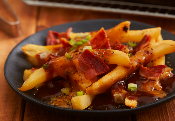 Cheesy Bacon Poutine