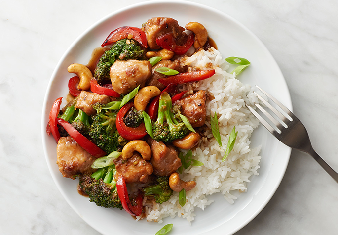 Chicken Cashew Stir-Fry