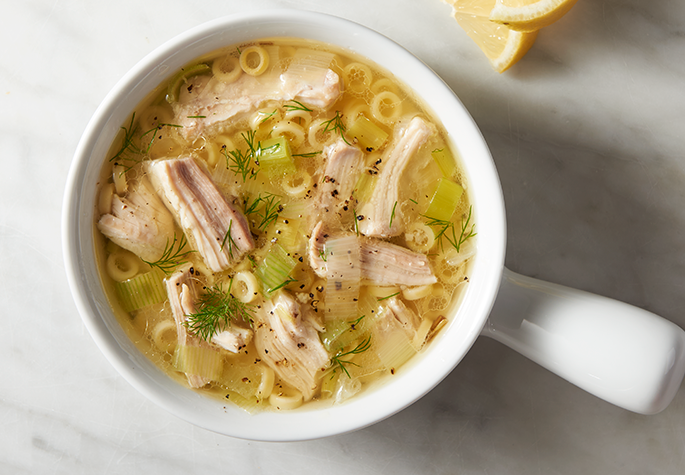 Chicken Soup with Dill Recipe