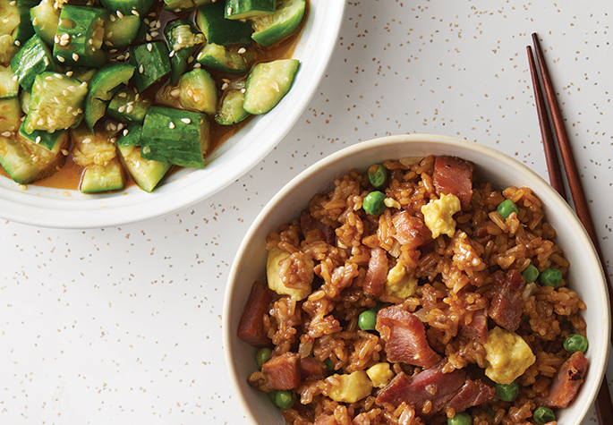 Chinese-Style BBQ Pork Fried Rice recipe