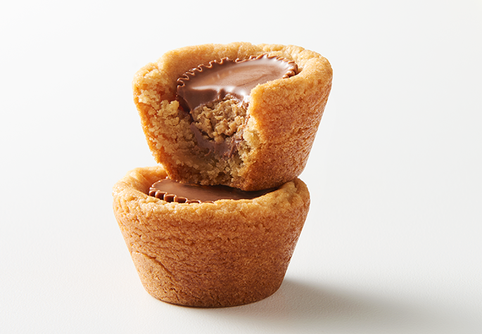 Chocolate Peanut Butter Cookie Cups recipe