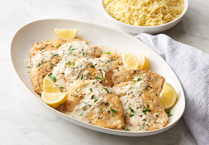 Creamy Lemon Basil Chicken