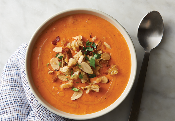 Creamy Roasted Red Pepper Soup recipe