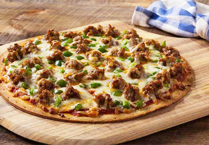 Easy Sausage Pizza