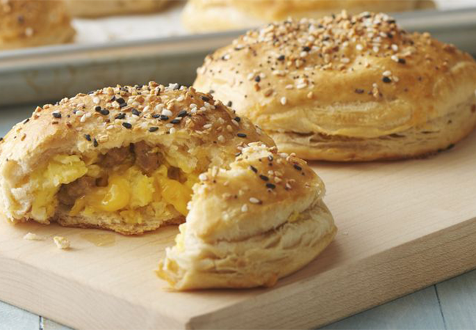 Freezer-Friendly Everything Bagel Biscuit Bombs recipe