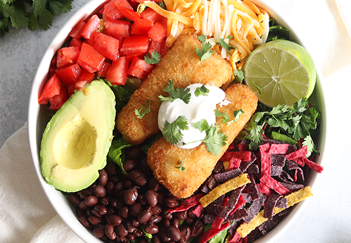 Fish Taco Salad Bowl