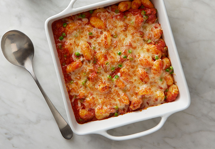 Gnocchi Four Cheese Bake