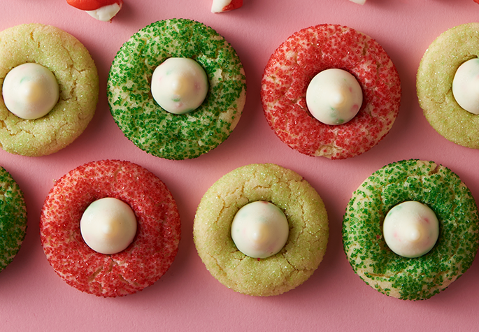 Holiday Sugar Cookie Blossoms recipe