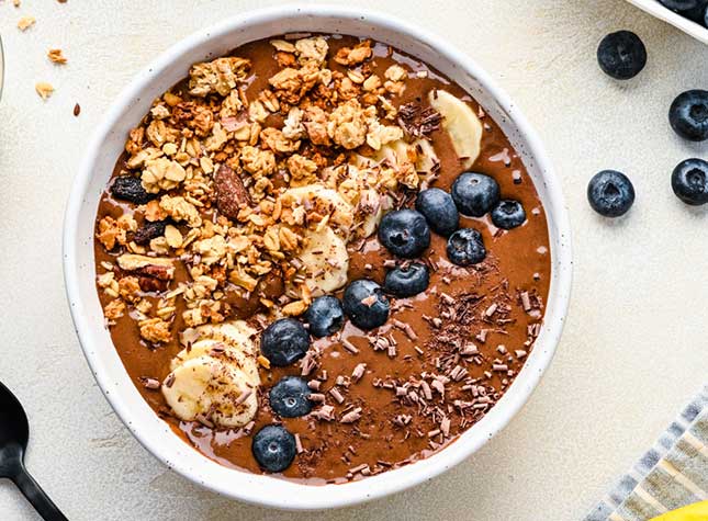 mocha smoothie bowl recipe