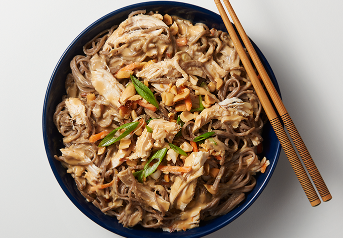 Peanut Chicken Take-Out Noodles